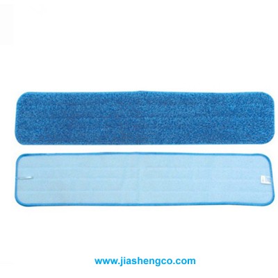 Microfiber Cleaning Flat  Mop Refill With Sticking backing