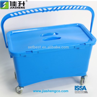 Plastic Cleaning Mop Bucket Bucket With Lid 25L 30L